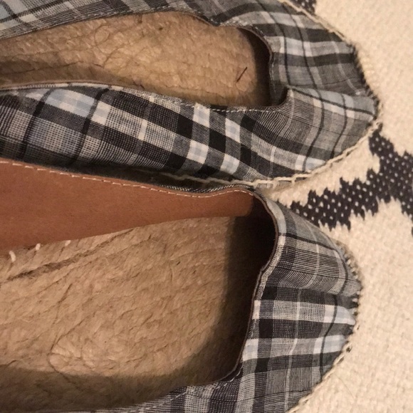 Esprit Plaid Espadrille Flats - Picture 6 of 8